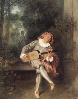 Watteau, Jean-Antoine - Mezzetin